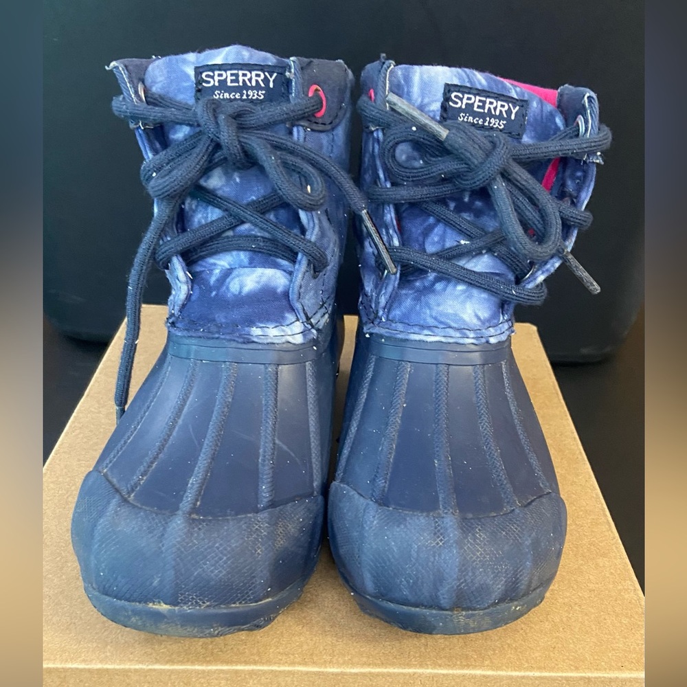 Sperry Blue Rain and Snow Boots